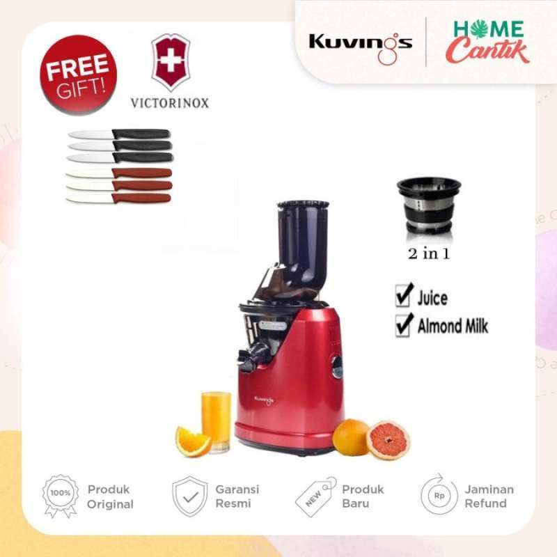 Promo Kuvings B1700 Exclusive Color Redvelvet Limited Edition 4 In1 Strainer Terbaik Diskon 1