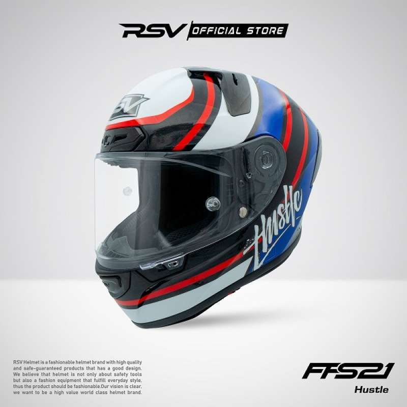 RSV Helmet Helm RSV FFS21 Hustle