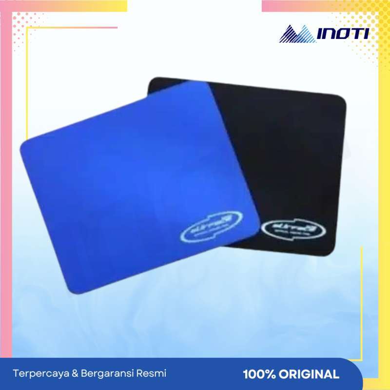 Mousepad Hitam Polos Berkualitas Bagus dengan Bahan Sponge 2mm, Ukuran 22x18 cm, Ideal untuk Penggunaan Pribadi dan Peralatan Kantor