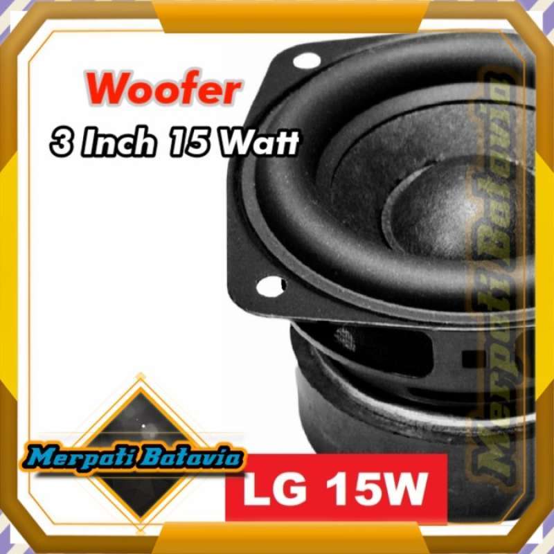 Promo MINI SUBWOOFER SPEAKER LG WOOFER 3 INCH 15W 4 OHM LOW BASS
