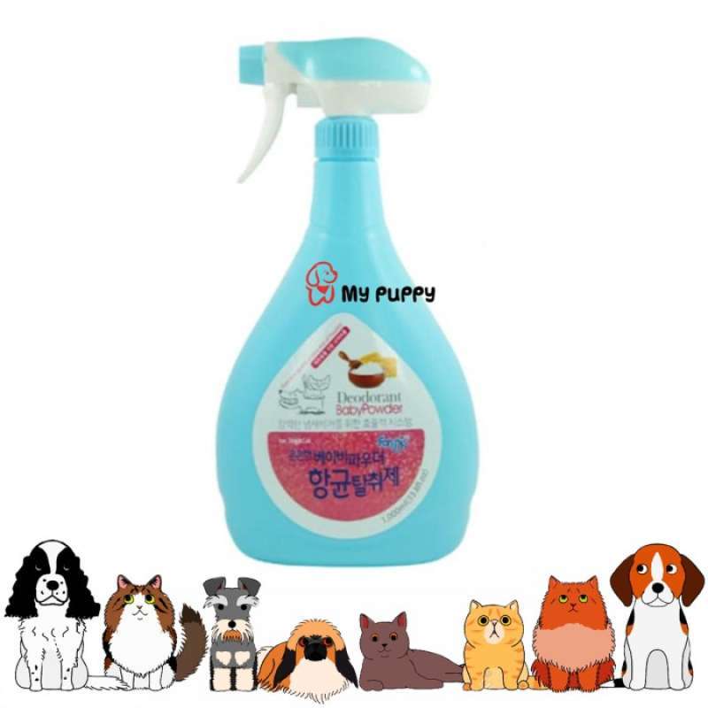 Promo FORBIS FOR DOG AND CAT DEODORANT SPRAY BABY POWDER 1000ml Diskon
