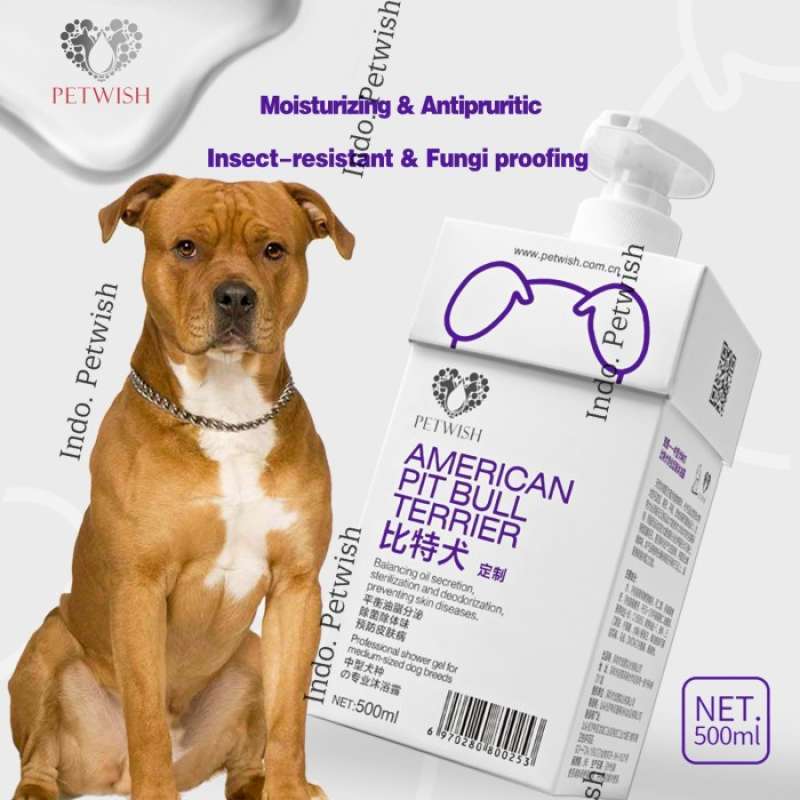Pitbull dog shampoo clearance