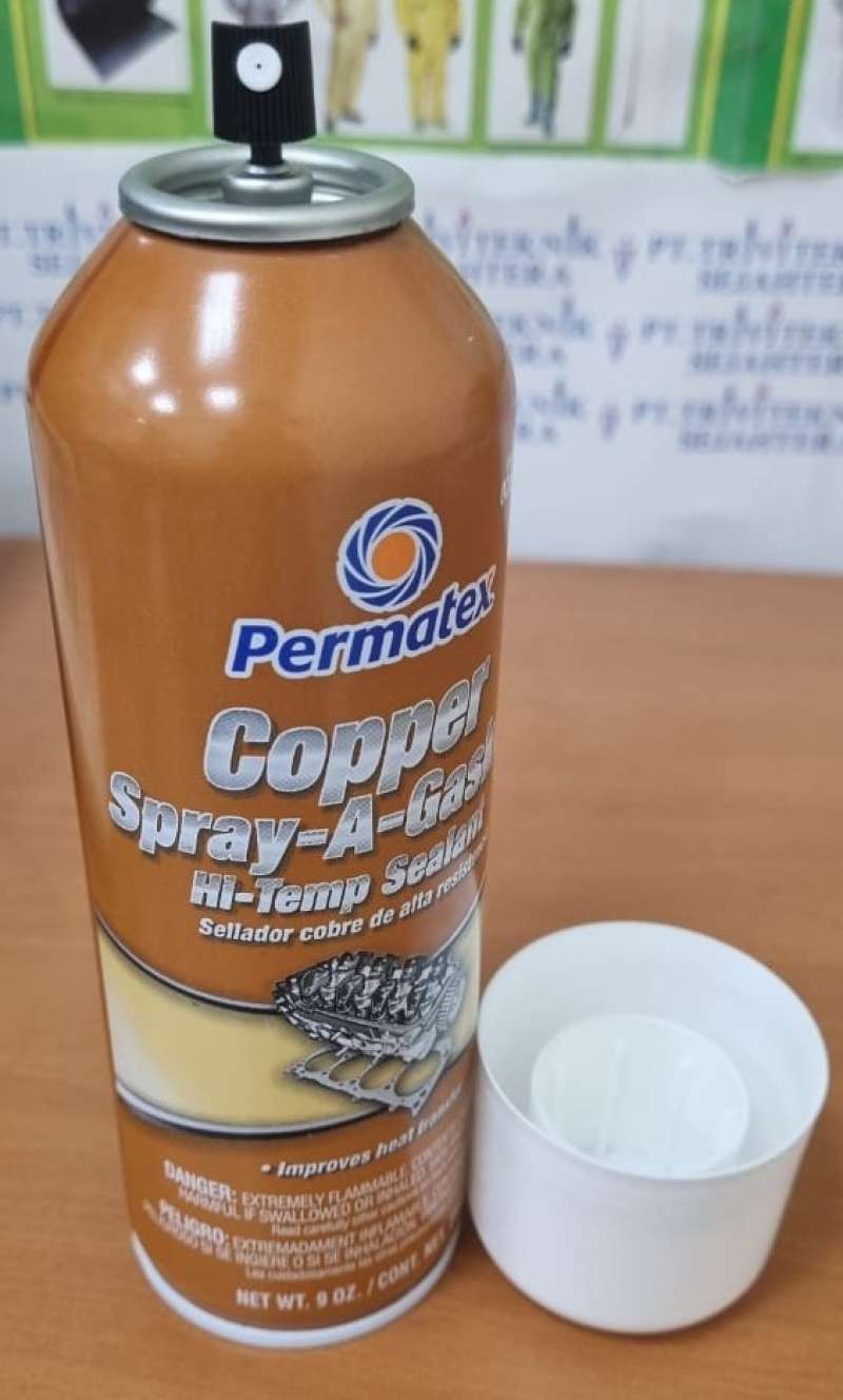 Promo Permatex Copper SprayAGasket,HiTemp Adhesive Sealant Diskon 23
