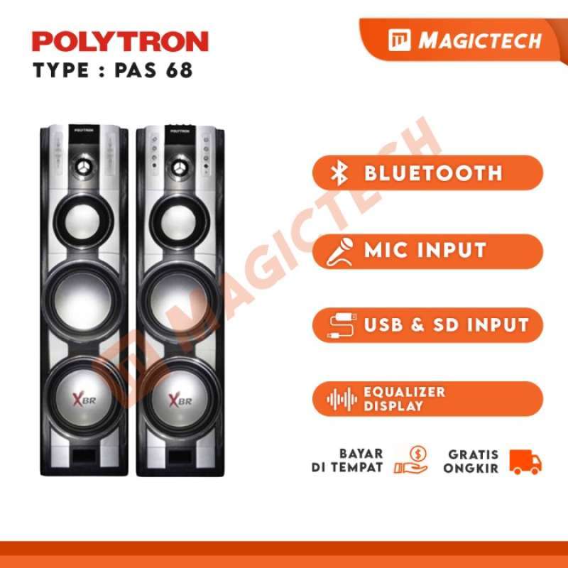 Jual SPEAKER AKTIF POLYTRON PAS 68 / PAS68 di Seller MAGICTECH - JET
