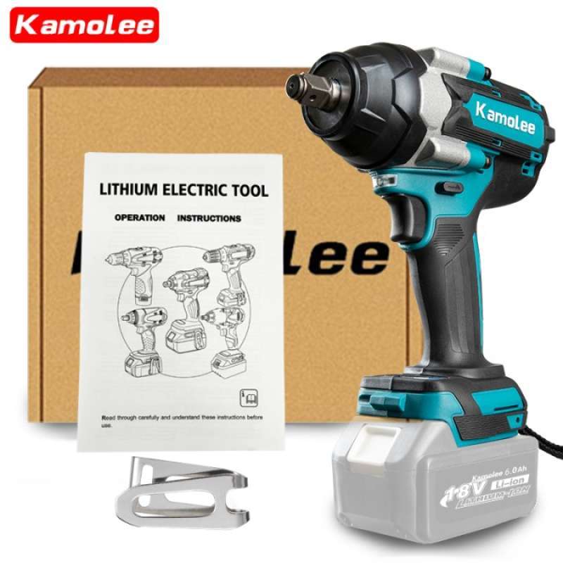 Promo Kamolee Tool 1800N.m 1/2 Inci Kunci Pas Dampak Listrik (Tanpa ...