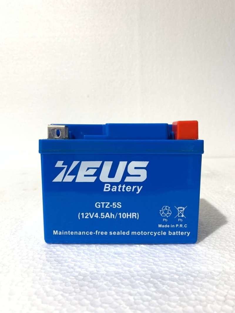 Promo Aki Motor GTZ5S MF Zeus Aki Kering Untuk Honda, Yamaha, Suzuki