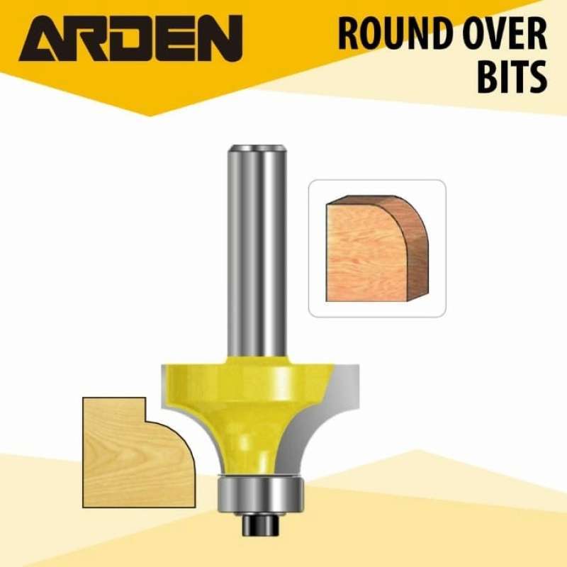 Promo Arden Router Bit round over 2 flutes 1/2 x 11/4 ruter 2 flute