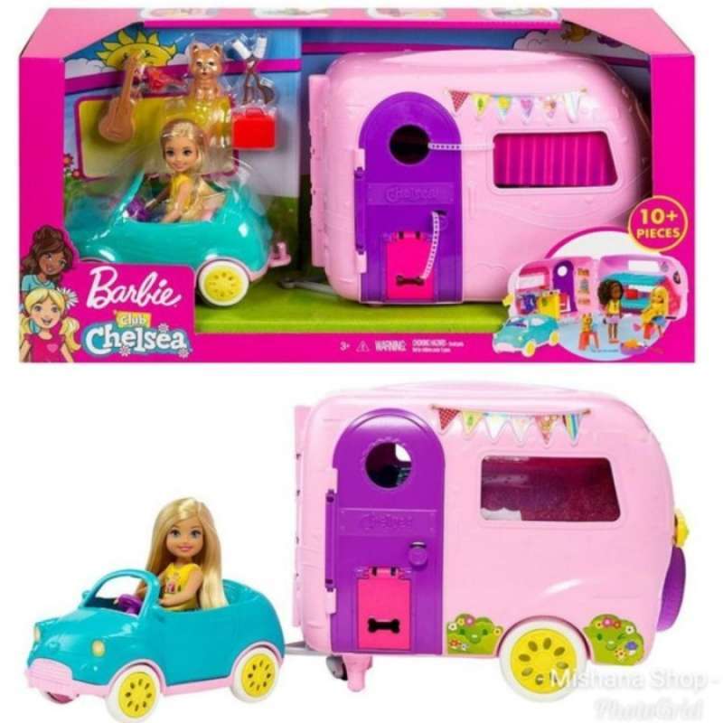 Chelsea shop doll campervan