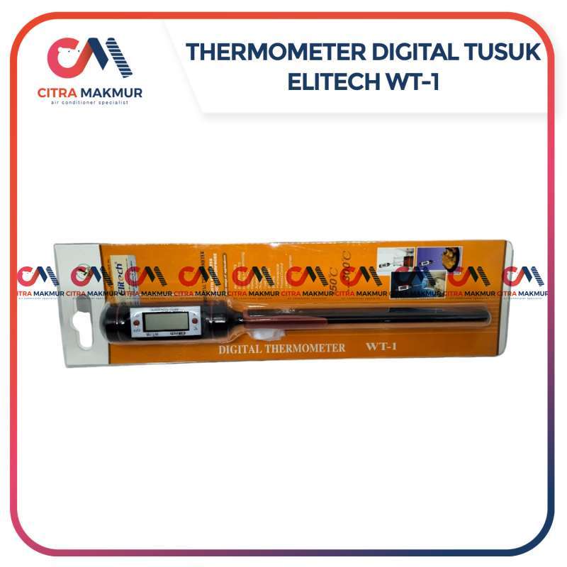 Jual Digital Thermometer Elitech WT 1B Sensor Pengukur Suhu Daging ...