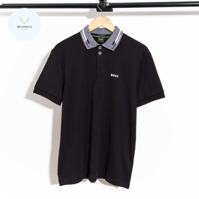 Short Sleeve Polo Shirt Hugo Boss Paddy Polo Black HUGO BOSS Paddy