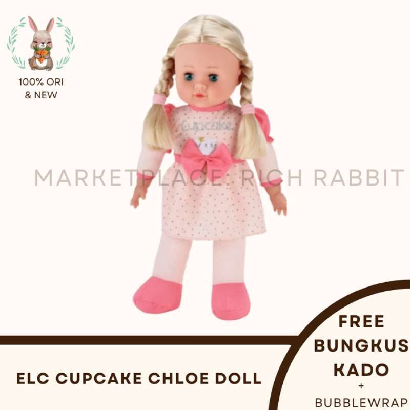 Jual ELC Cupcake Chloe Doll / Mainan Boneka Anak Bayi / Barbie di