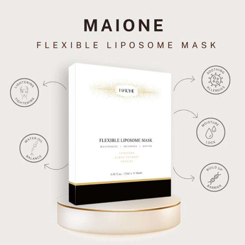 Jual Maione Body Care Flexible Liposome Mask : 10 Pcs Per Pack Di