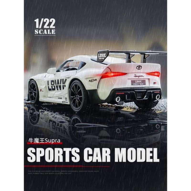 Jual Twh Miniatur Diecast Toyota Supra Body Kit Liberty Walk/lbwk/ 1:24 ...