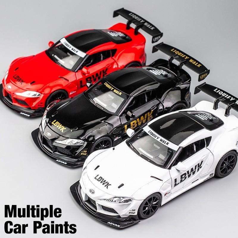 Jual Twh Miniatur Diecast Toyota Supra Body Kit Liberty Walk/lbwk/ 1:24 ...