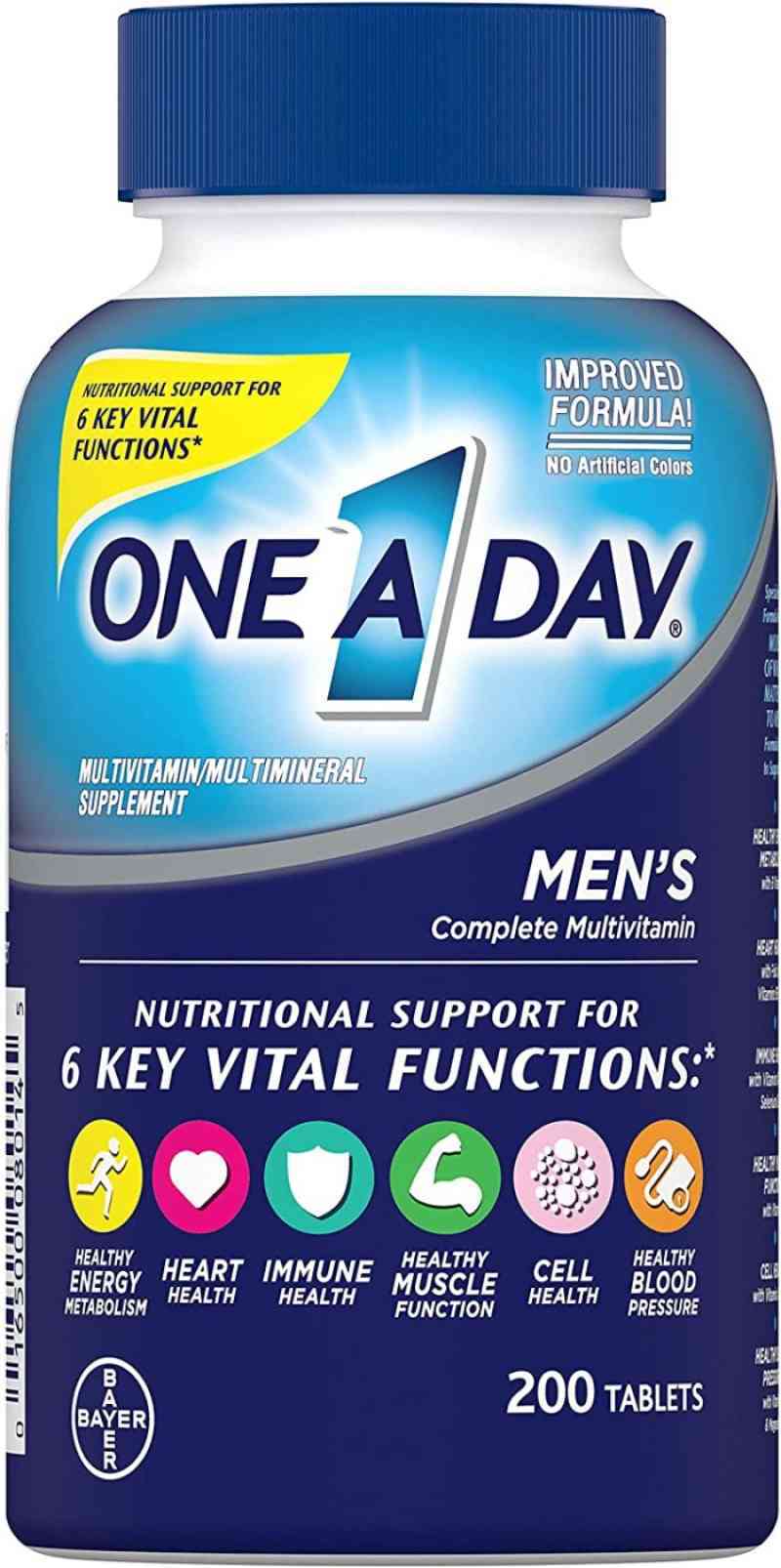 Promo One A Day Mens Health. Super Multivitamin untuk pria. jantung ...