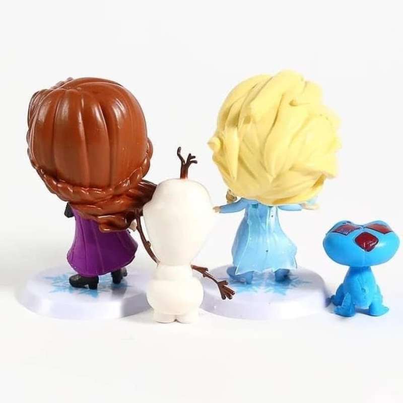 Promo Action Figur Disney Frozen 2 Princess Elsa Anna Olaf Salamanders ...