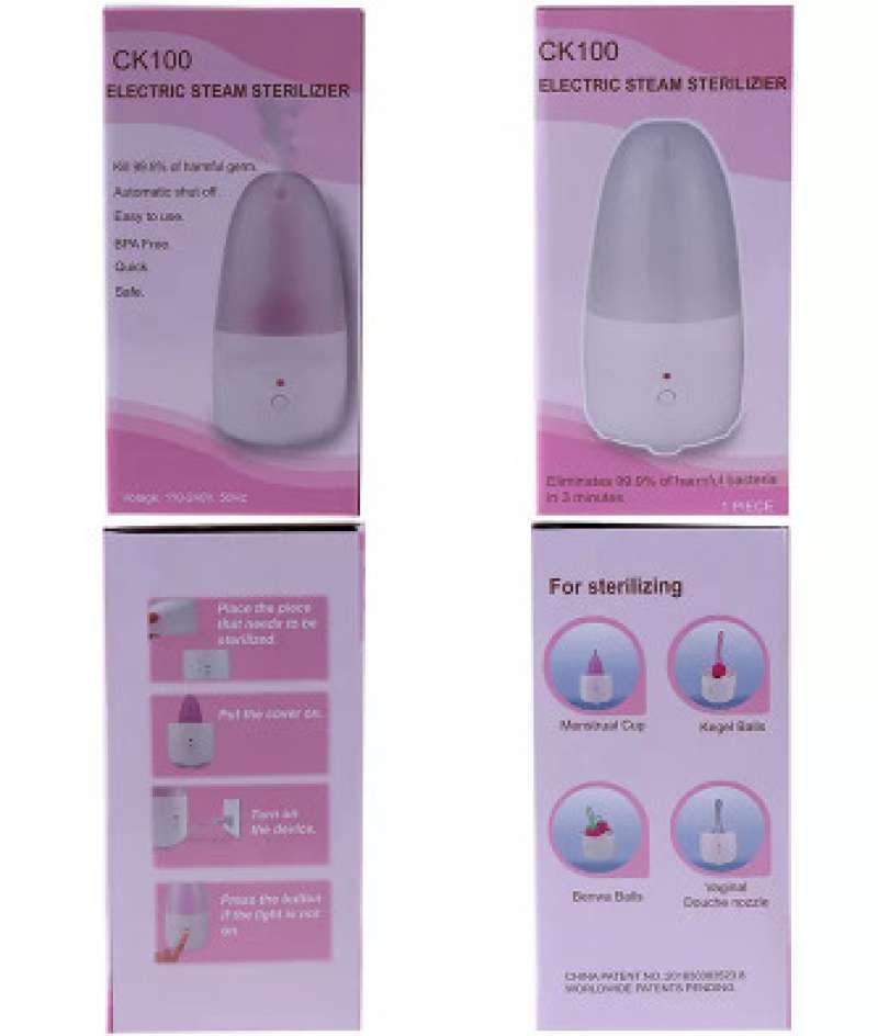 Promo new iCare Portable Menstrual Cup Sterilizer UV Light Ultraviolet