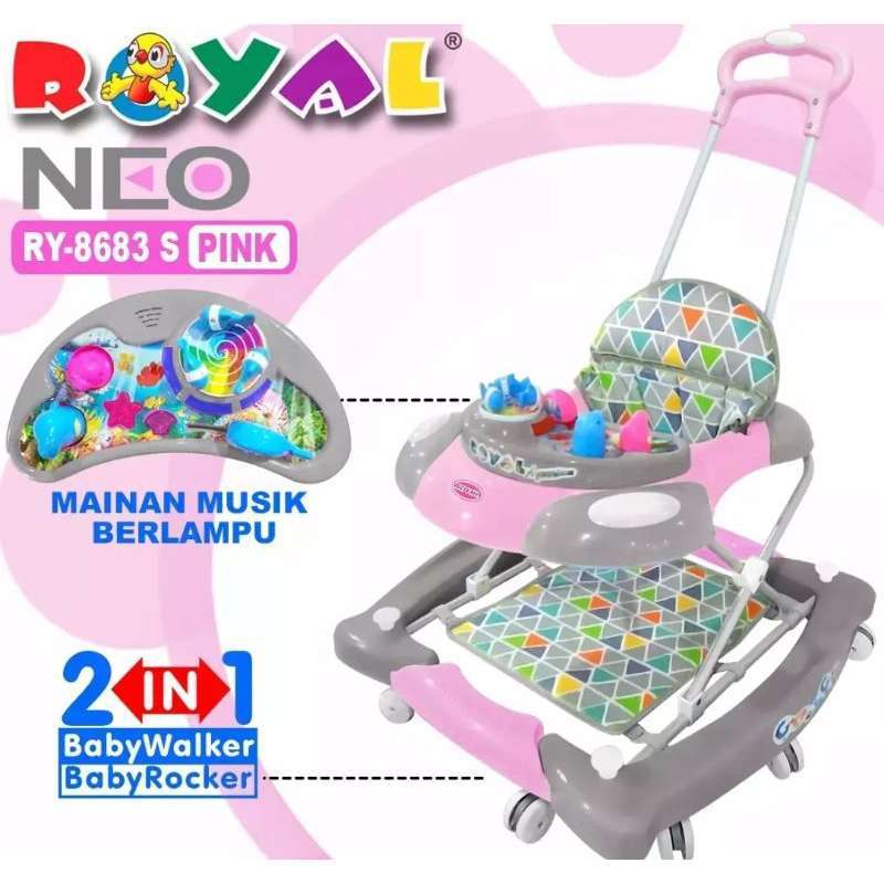 Jual Royal Baby Baby Walker Type Ry 8683 S Neo Pink Di Seller Royal Baby Gang Buntu Kota Medan Blibli