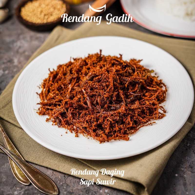 Jual Rendang Daging Sapi Suwir 100gr - Rendang Gadih Di Seller Snack ...