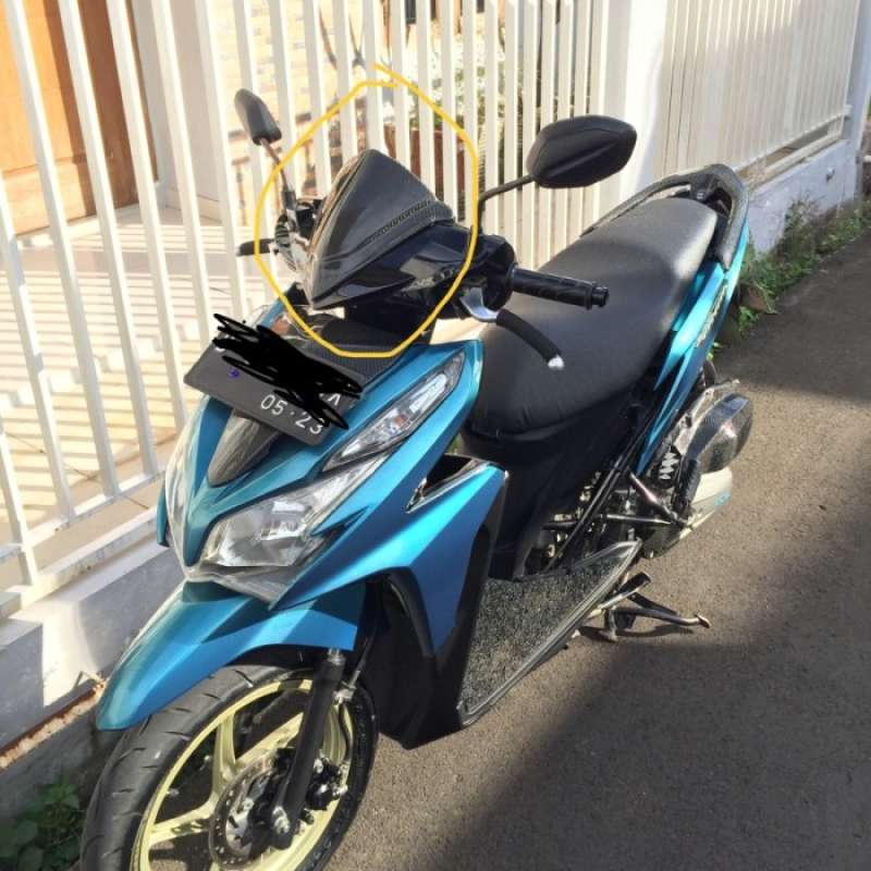 Promo Visor Vario 125 Techno Carbon Windshield Vario 125 Old Karbon Cbs
