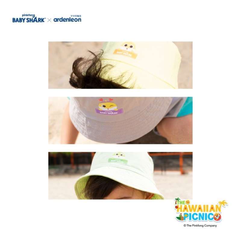 Jual Ardenleon Pinkfong Baby Shark Beach Topi Anak Bucket Hat - Pink Di ...