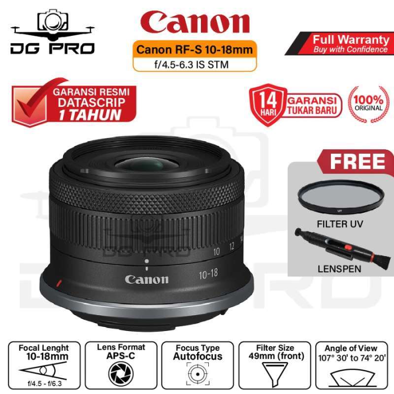 Canon EF-S 10-18mm f/4.5-5.6q （Canon RF-S 10-18mm f4.5-6.3