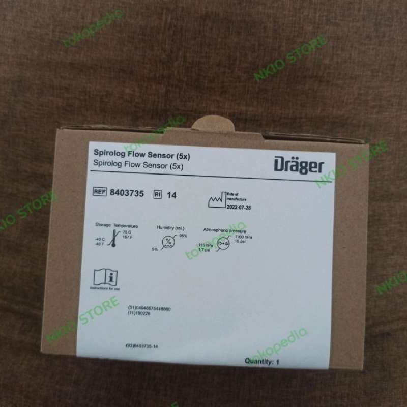 Promo Flow Sensor Drager Spirolog Diskon 9 Di Seller Kutana Store