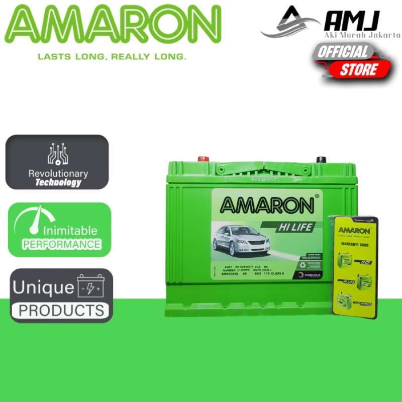 Promo Aki Mobil Ford Escape Amaron Hi-life 95d26l / Ns70l 12v 65ah Baru