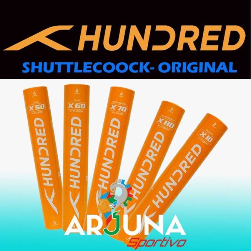 Promo Hundred Shuttlecock | X10 X50 X60 X70 X80 X-fusion | Kok Isi 12 ...