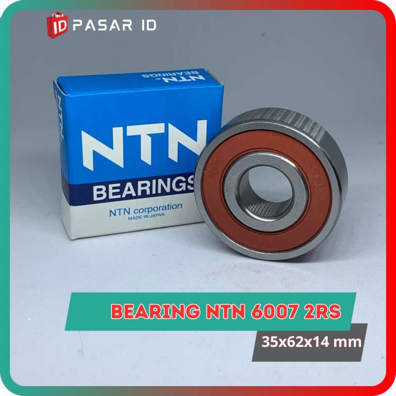 10個 6007ZZ 6007-2RS 35 * 62 * 14 mm 深溝玉軸受 35x62x14 mm(6007-2RS)