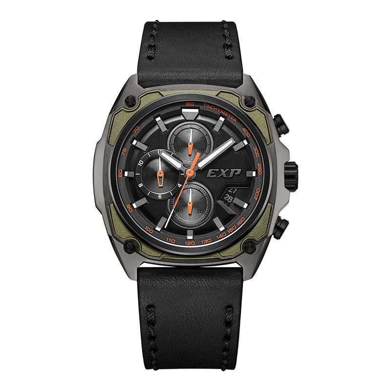 Promo Jam Tangan Expedition Chronograph E 6835 Mc Kulit Original Black Green Diskon 39 Di Seller On Time Idn Senen Kota Jakarta Pusat Blibli