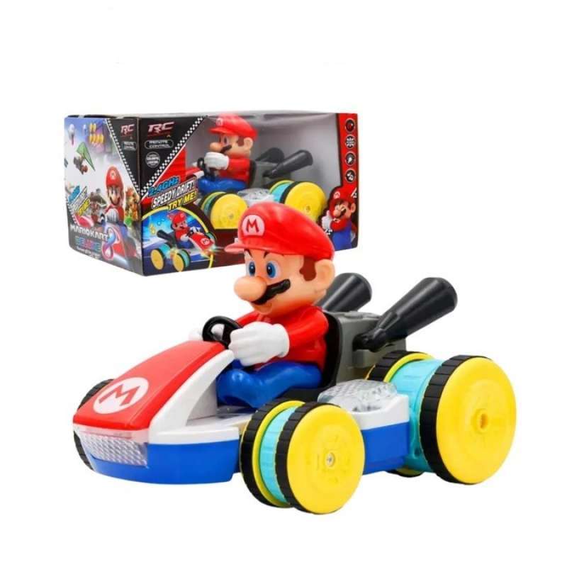 MAINAN MOBIL REMOTE CONTROL RC MARIO KART DELUXE CAR TOY
