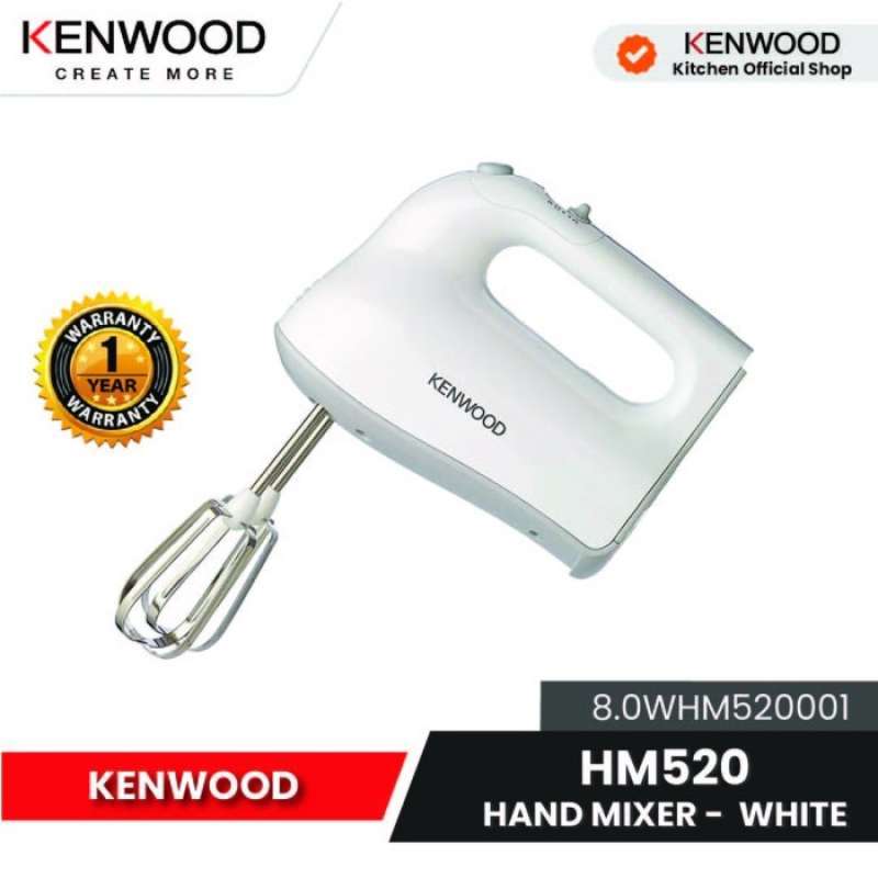 Jual Kenwood Hand Mixer Hm 520 Putih Resmi 1 Thn Termurah Di Seller Tubruks Kramat Kota Jakarta Pusat Blibli