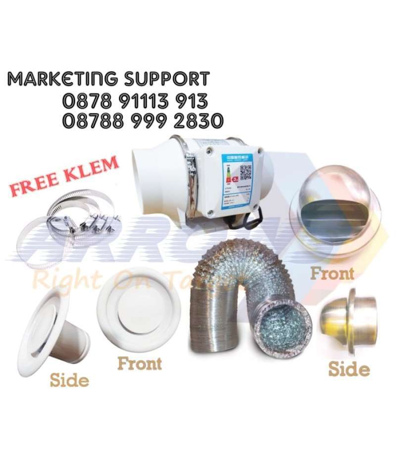 Promo Exhaust Ceiling Exhaust Transfer Udara Exhaust Plafon 6 Inch