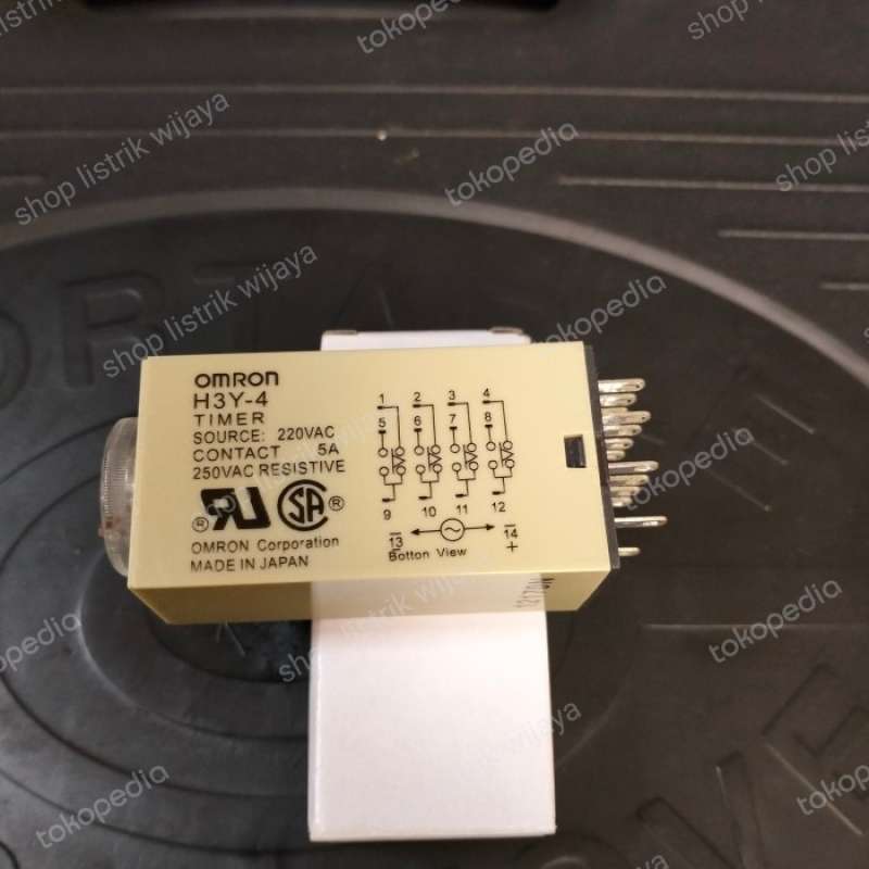 Promo Timer H3y 4 220v 60sec/detik Omron H3y4 60detik 220v Terbaik ...