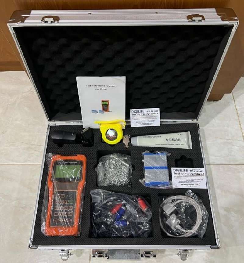 Jual Ultrasonic Flow Meter Tuf2000h Liquid Water Tester 50-700mm Tuf ...