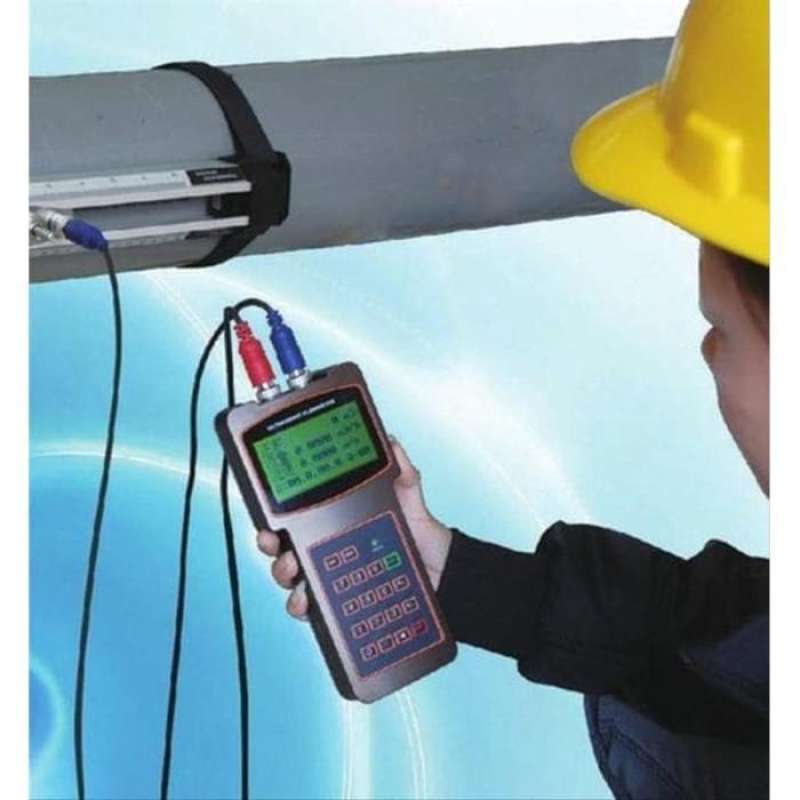 Jual Ultrasonic Flow Meter Tuf2000h Liquid Water Tester 50-700mm Tuf ...