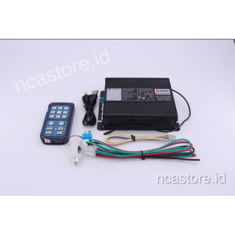 Promo Paket Toa Federal Signal Slim Dan Ampli Wireless Tipe As920 Mobil ...