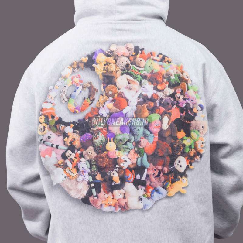 Jual Stussy Plush Ash Heather Hoodie (100% Authentic) Di