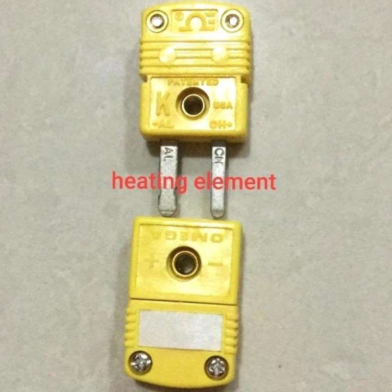 Promo Jack Connector Thermocouple Type K Mini Omega 1 Set Diskon 23 Di