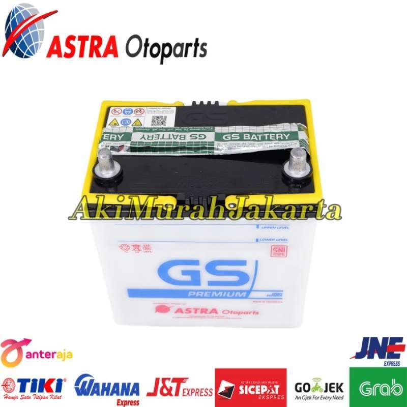Promo Aki Mobil Ignis Gs Astra Premium Ns40zl Aki Basah 12v / 35ah