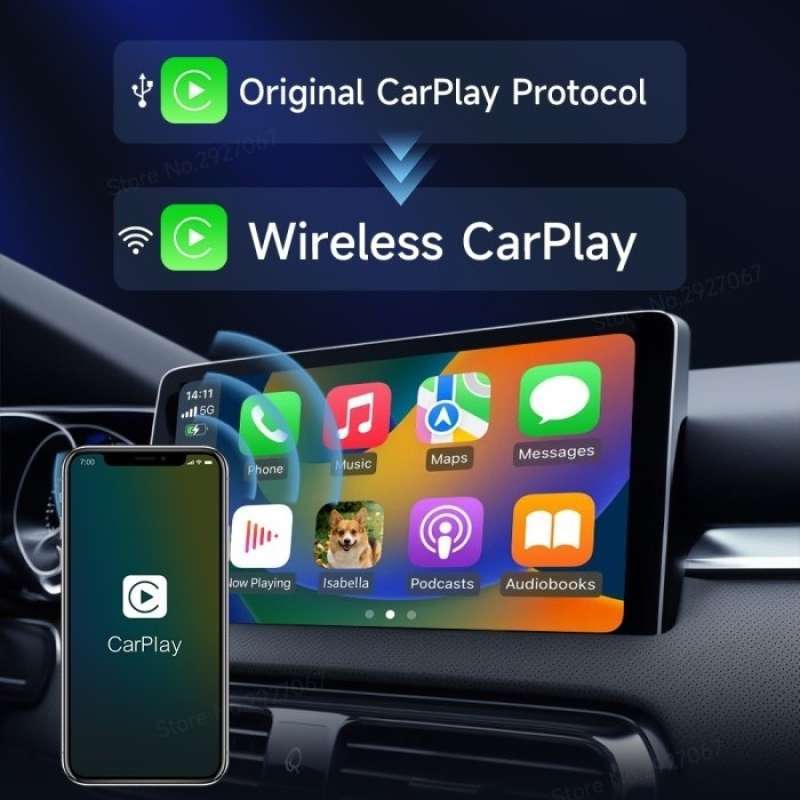 Promo Carlinkit 5.0 2air Wireless Carplay Android Auto Adapter Diskon 6 ...