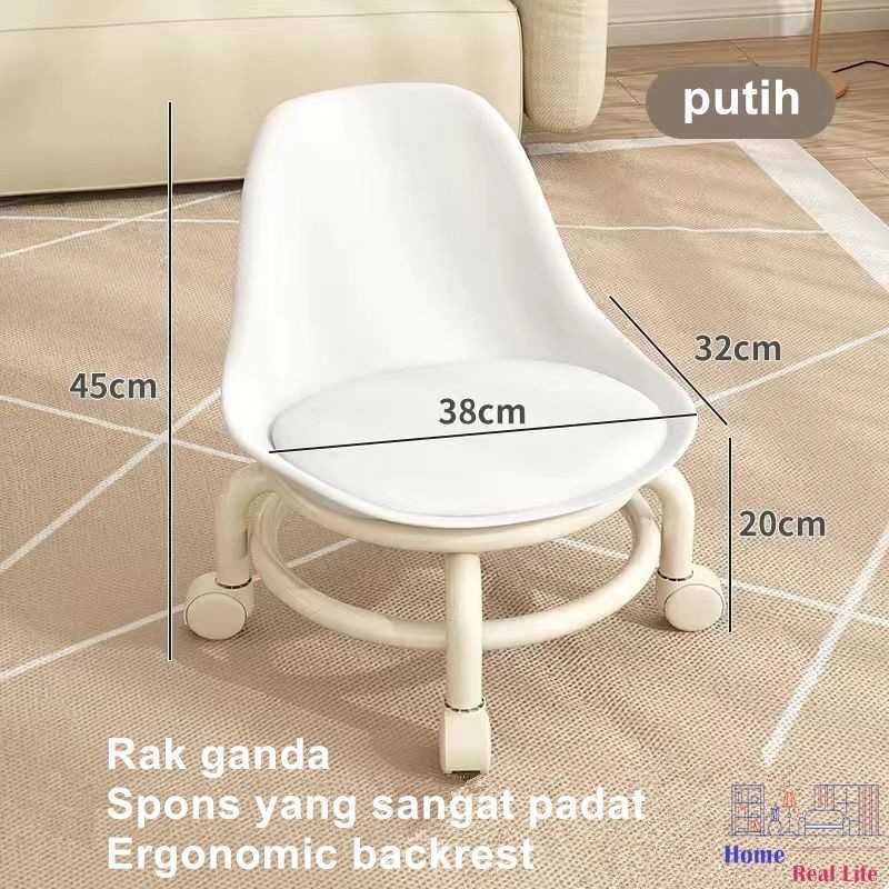 Chair Bulat Roda Promo Jp Kursi Bulat Dengan Punggung Dan Roda Kursi Diskon 49% Di ...