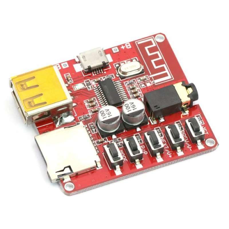 Jual Mp3 Player Bluetooth Mini Modul Decoder Audio Kit USB Tf Card ...