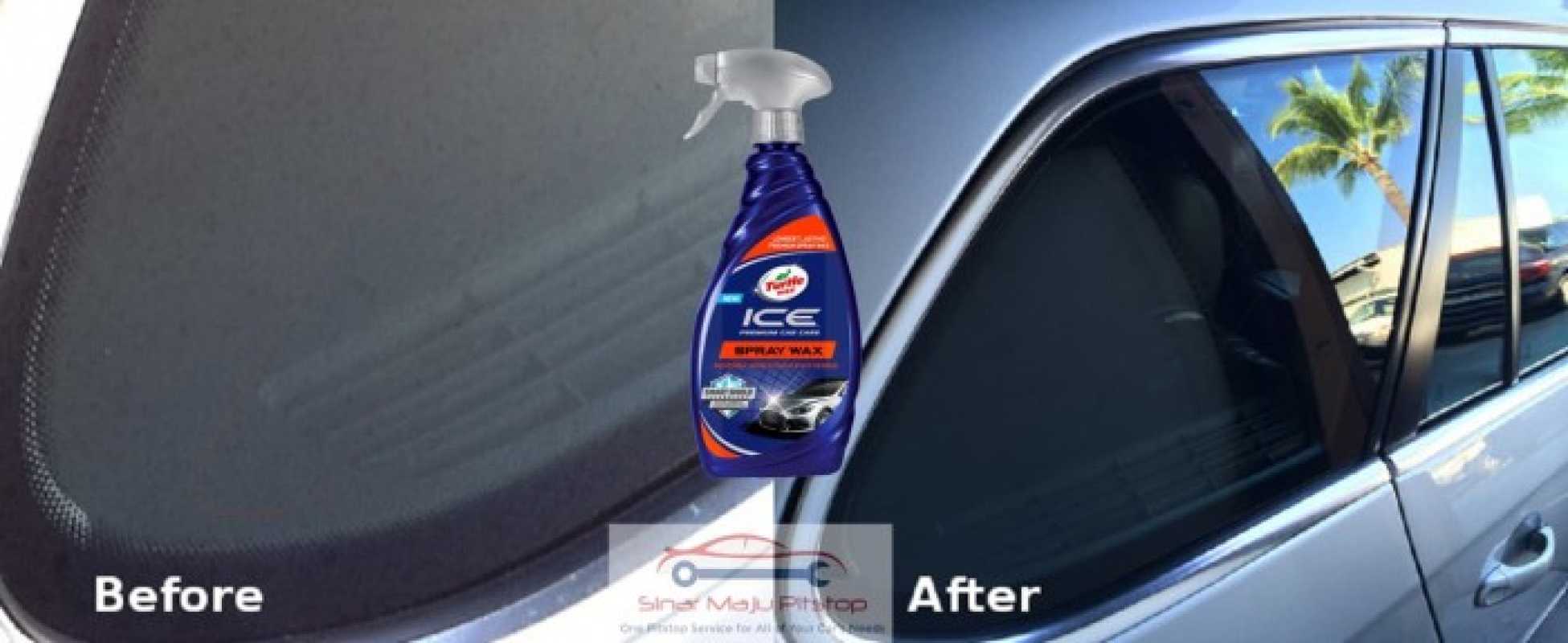 Promo Turtle Wax Ice Premium Car Care Spray Wax 591 Ml Pengkilap Cat