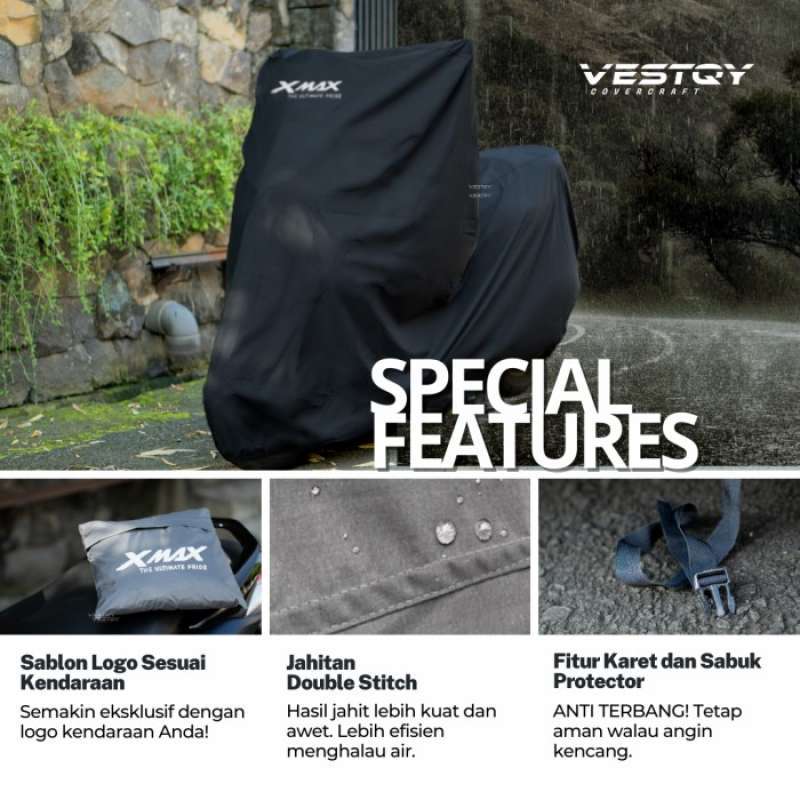 Promo Cover Motor / Sarung Motor Xmax Bahan Berkualitas Paling Dicari