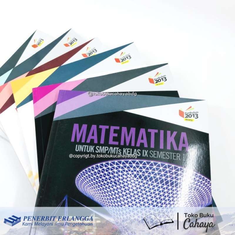 Promo Buku Matematika Jilid 1a 1b 2a 2b 3a 3b Smp M.cholik K13n ...