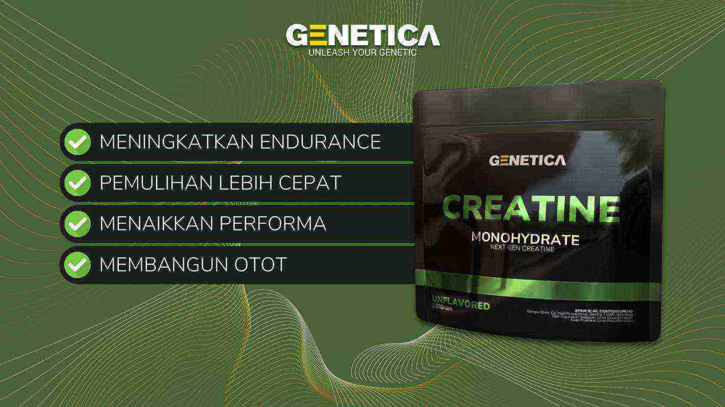 Genetics Creatine Jual Genetica Creatine Monohydrate 150 Gram 30 Serving - Suplemen ...