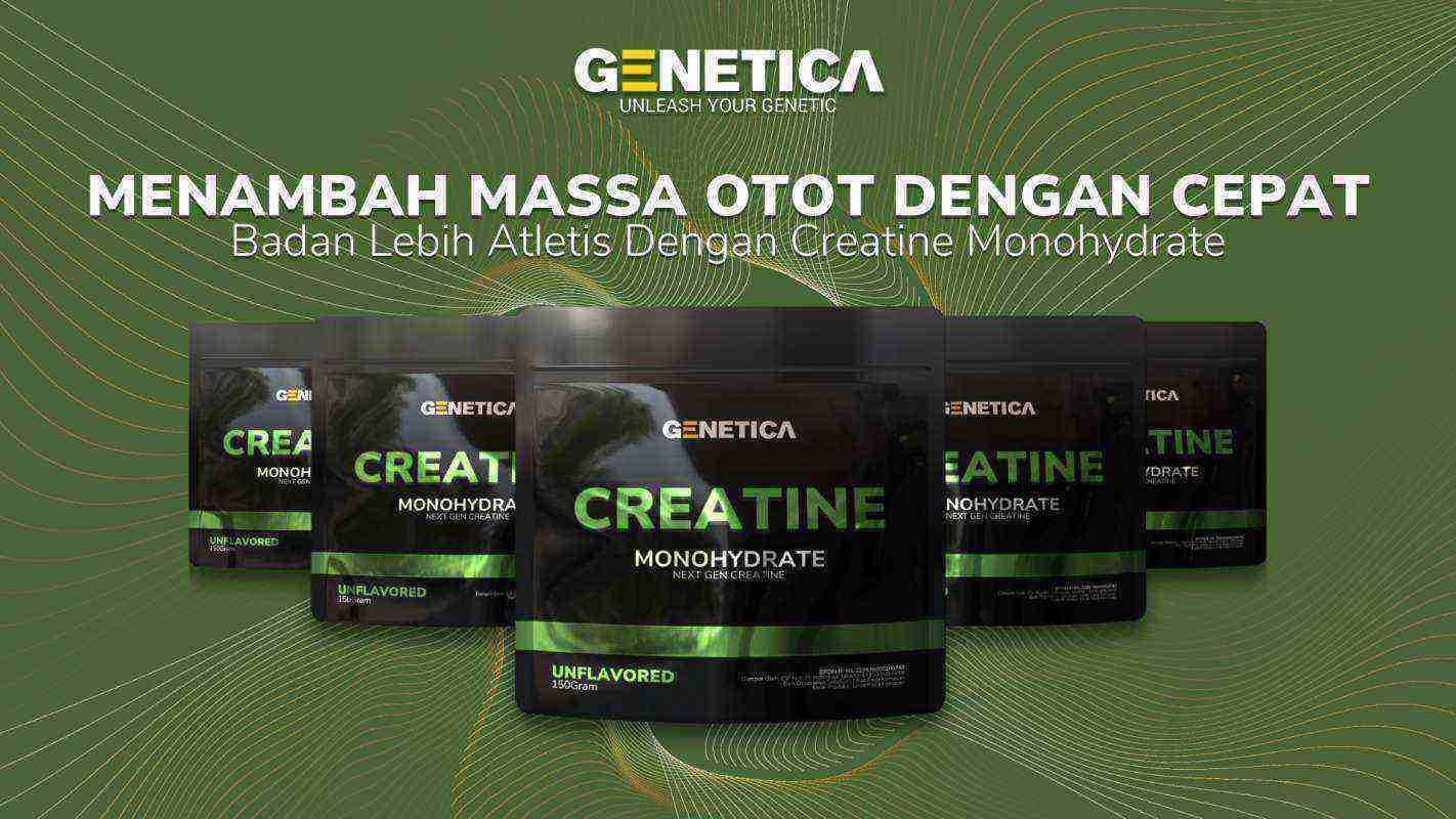 Genetics Creatine Jual Genetica Creatine Monohydrate 150 Gram 30 Serving - Suplemen ...