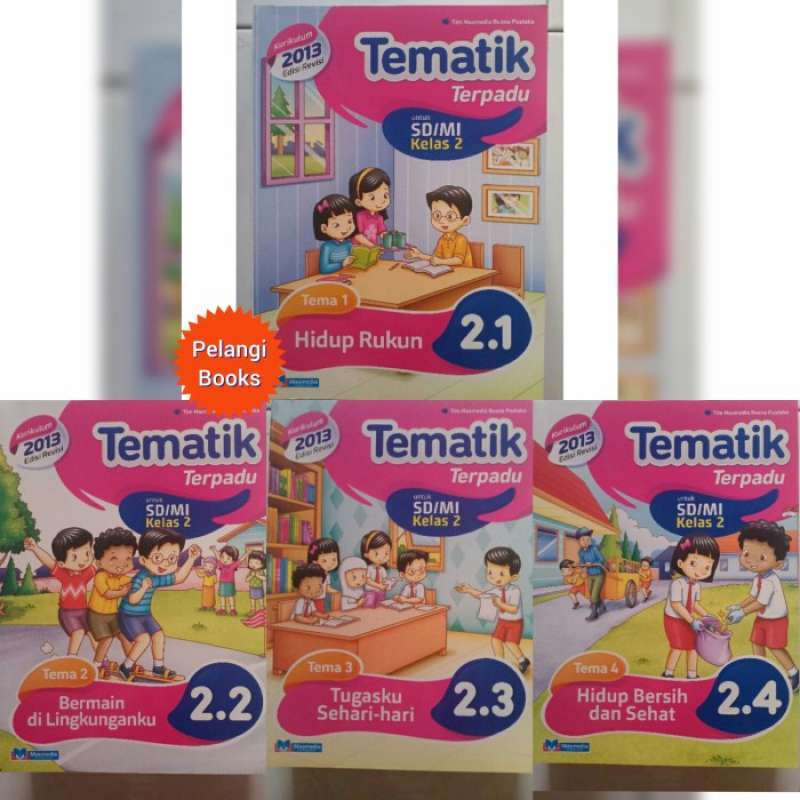 Promo Buku Tematik Terpadu Sd/mi Kelas 2 Semester 1 Revisi K13n ...